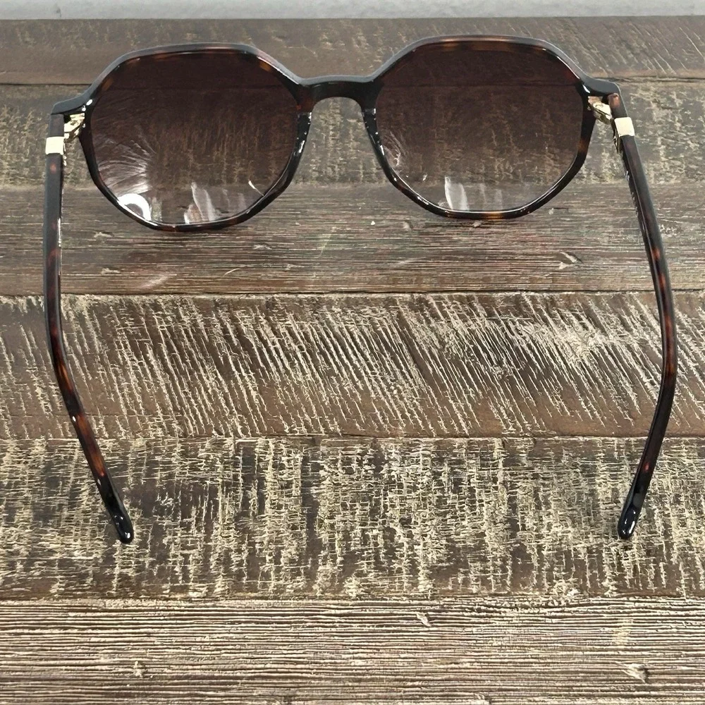 Yalea Sunglasses Leymah SYA034N Octagon Tortoise Gradient Italy Box Case NEW
